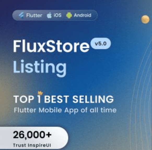 FluxStore Listing Flutter App
