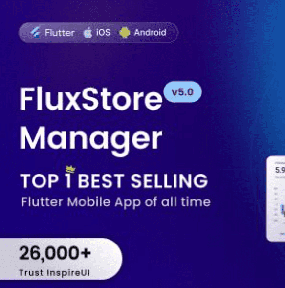 FluxStore Manager Flutter App