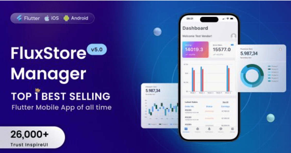 FluxStore Manager Flutter App