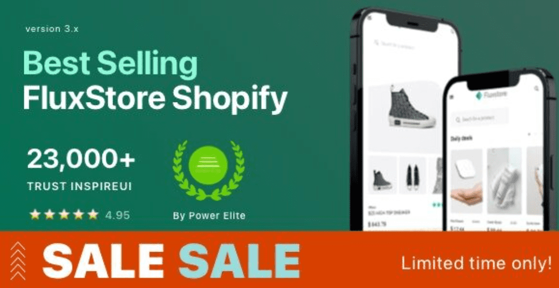 FluxStore Shopify Flutter logo