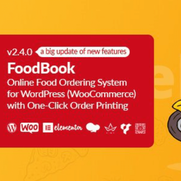 FoodBook Plugin WordPress