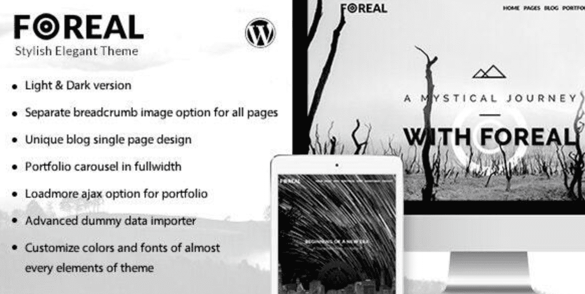 Foreal Theme WordPress