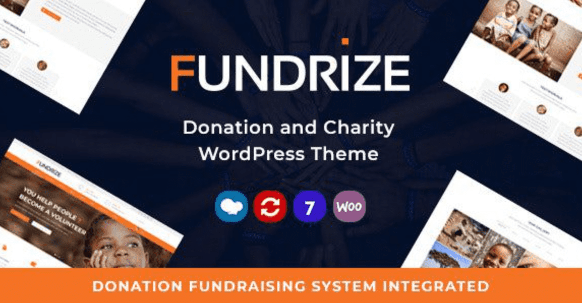 Fundrize Theme WordPress logo