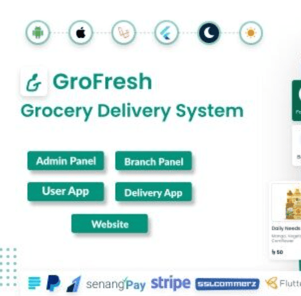 GroFresh Mobile App
