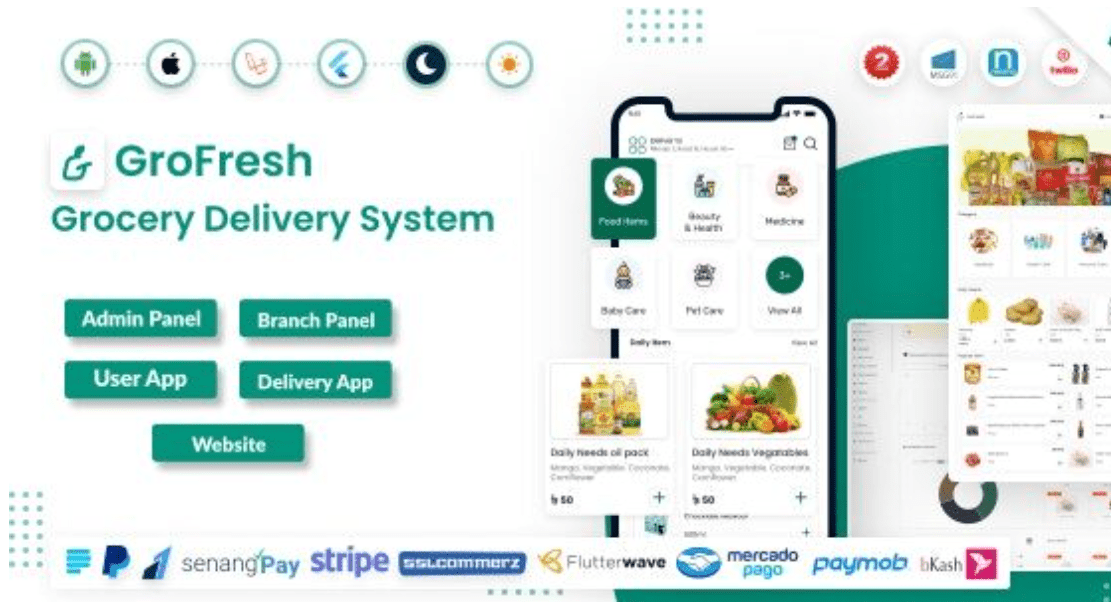 GroFresh Mobile App