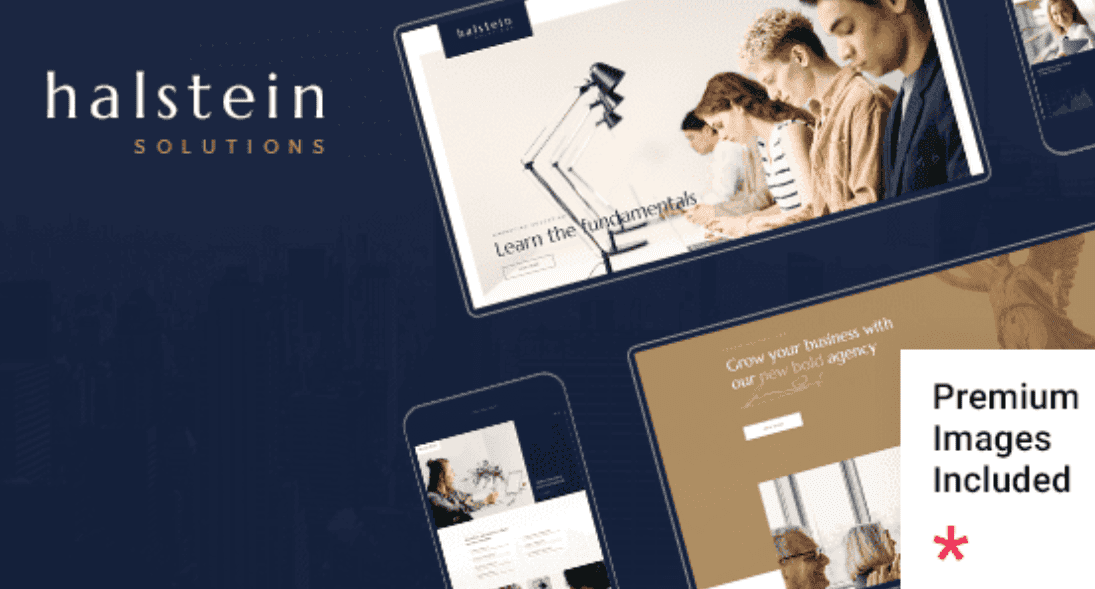 Halstein Theme WordPress