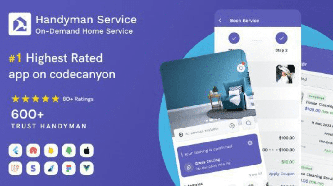 Handyman Service Flutter App