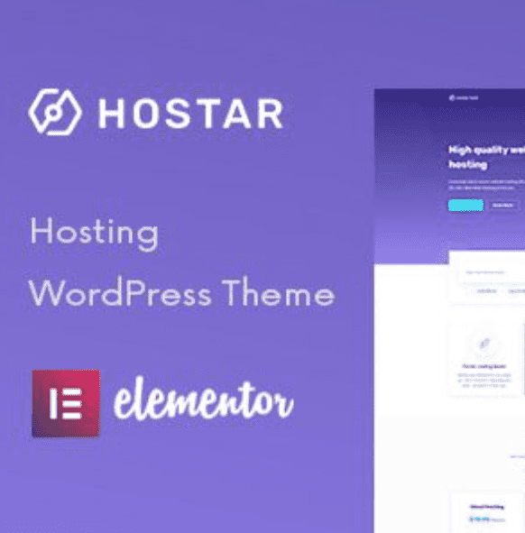 Hostar Theme WordPress
