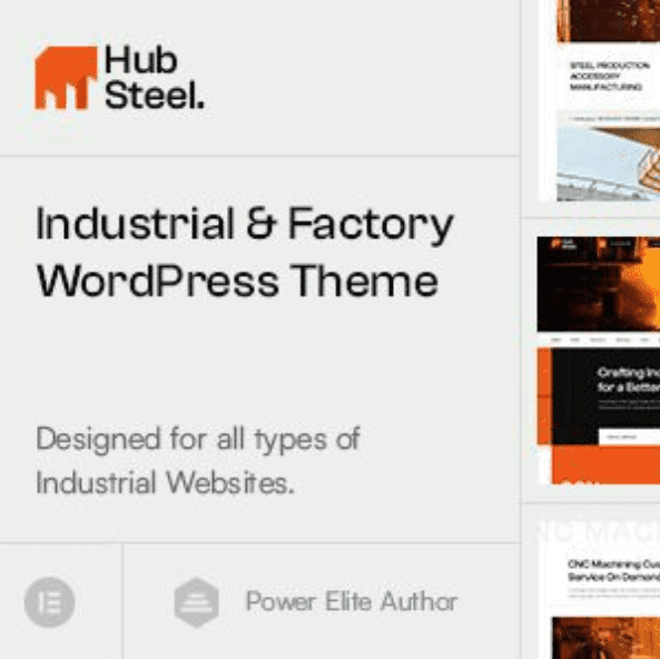 Hubsteel Theme WordPress