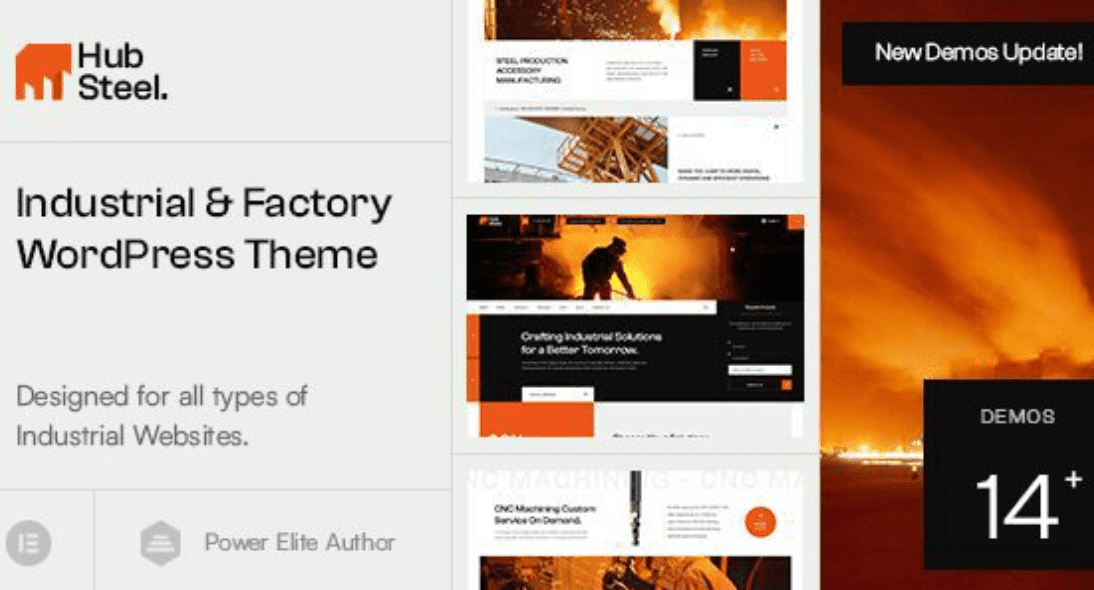 Hubsteel Theme WordPress