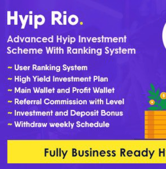 Hyip Rio PHP Scripts