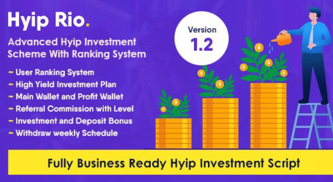 Hyip Rio PHP Scripts