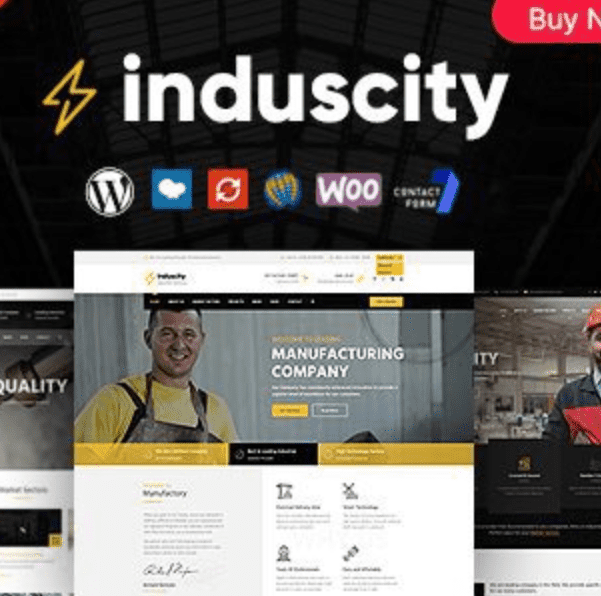 Induscity Theme WordPress