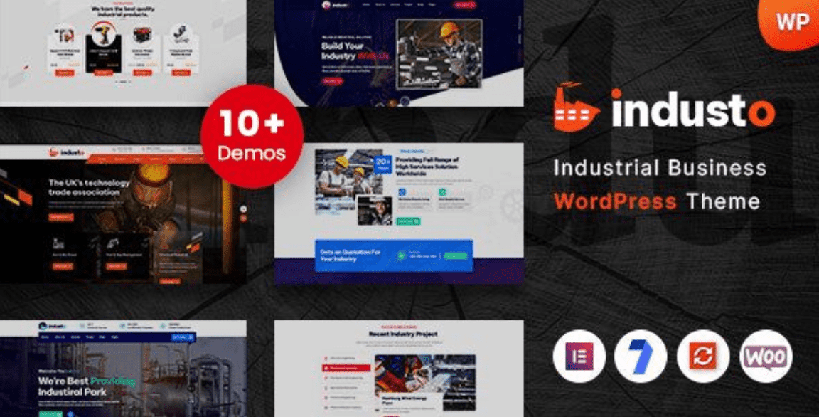 Industo Theme WordPress