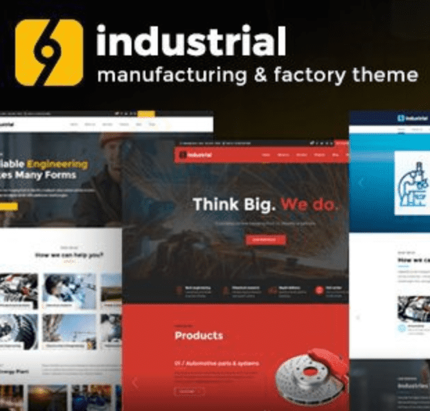 Industrial Theme WordPress