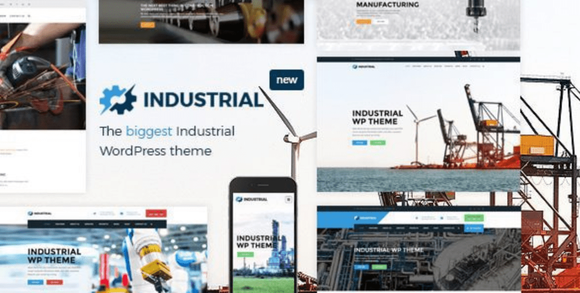 Industrial Theme WordPress