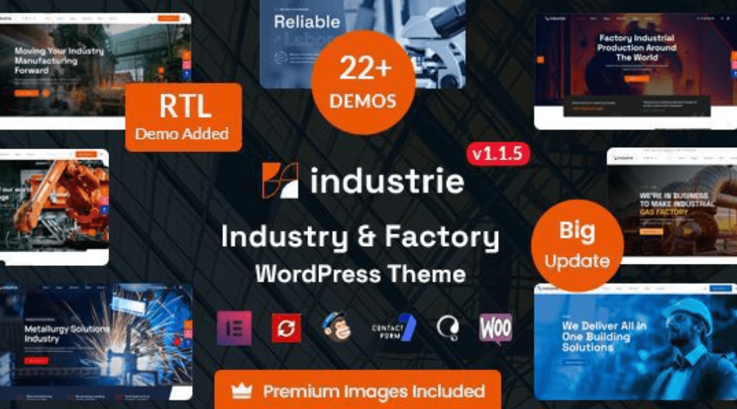Industrie WordPress Theme