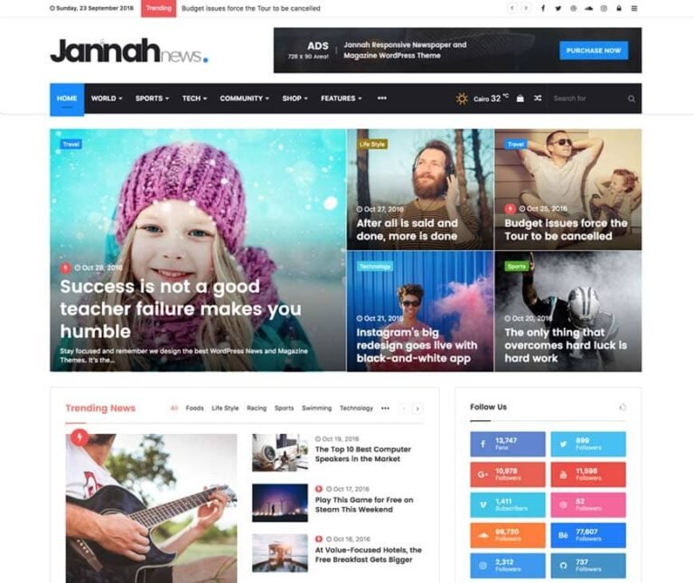 Jannah Theme WordPress
