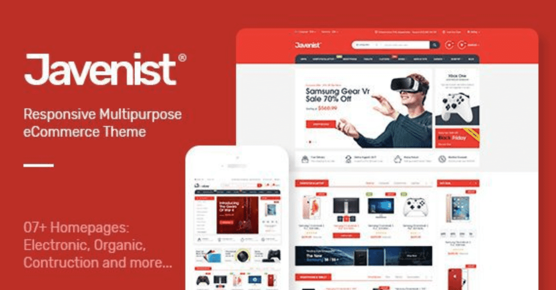 Javenist Theme WordPress