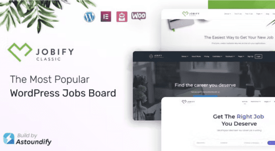 Jobify Theme WordPress