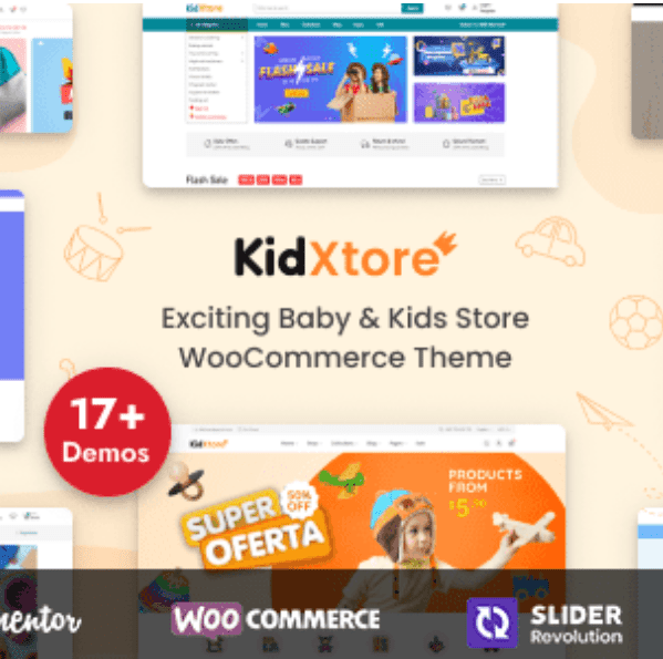 KidXtore Theme WordPress