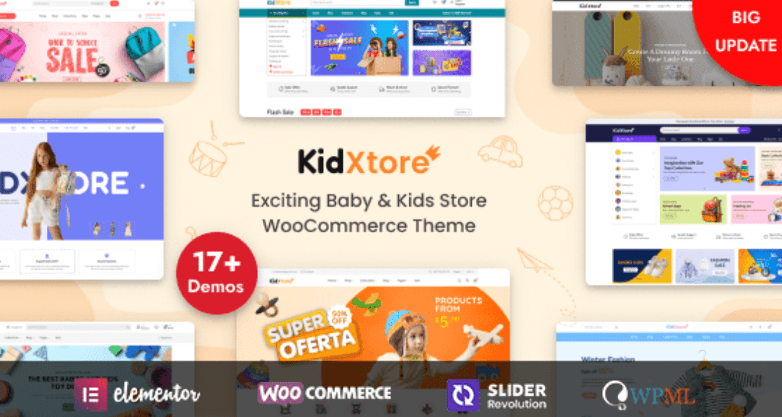 KidXtore Theme WordPress
