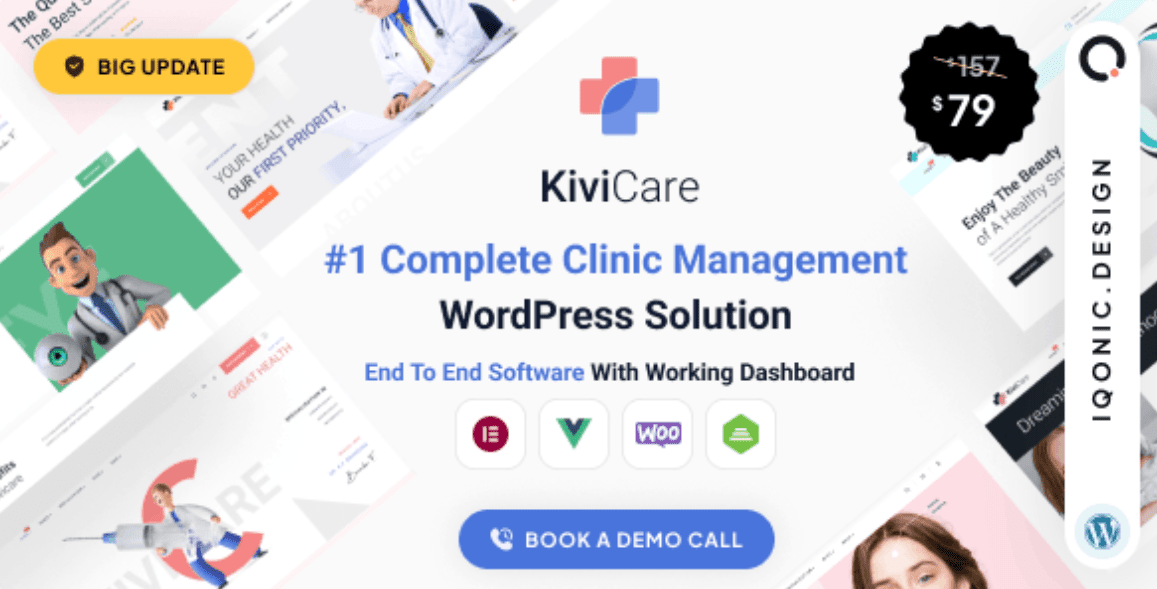KiviCare Theme WordPress