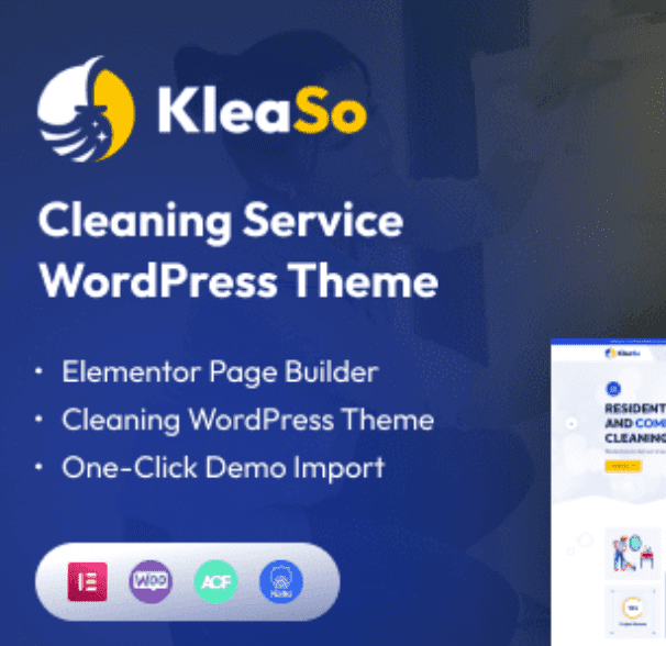 Kleaso Theme WordPress