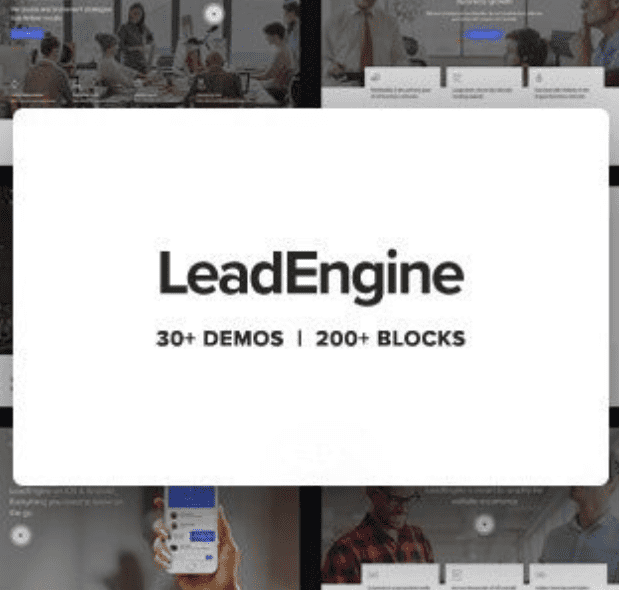 LeadEngine Theme WordPress