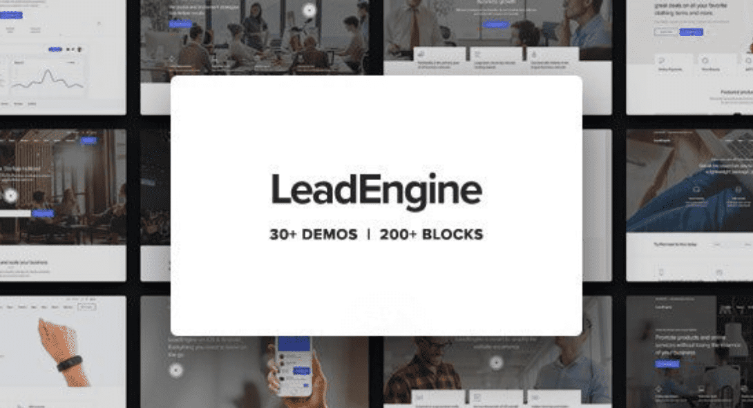LeadEngine Theme WordPress