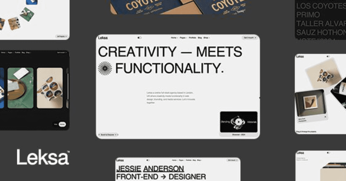 Leksa Theme WordPress