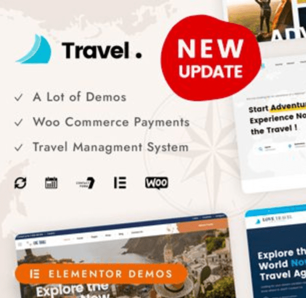 Love Travel WordPress Theme