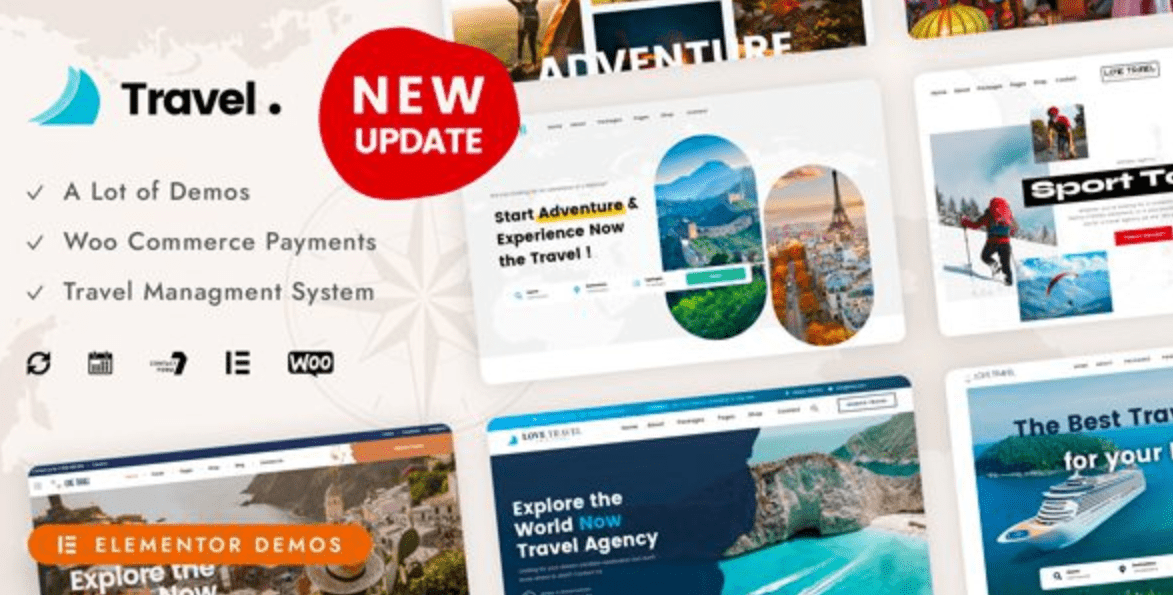 Love Travel WordPress Theme
