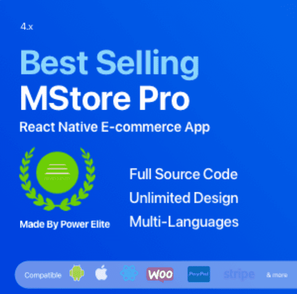 MStore Pro Mobile App logo