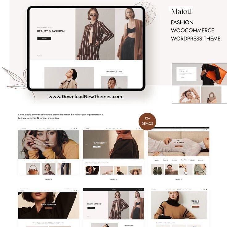 Mafoil Fashion Store WooCommerce Theme Logo