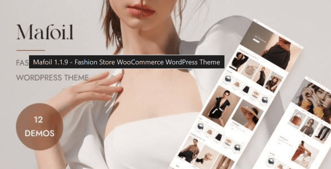 Mafoil Fashion Store WooCommerce Theme