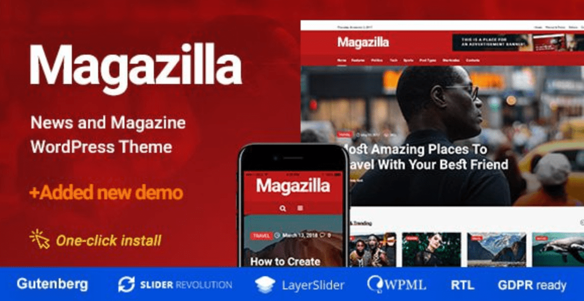 Magazilla Theme WordPress