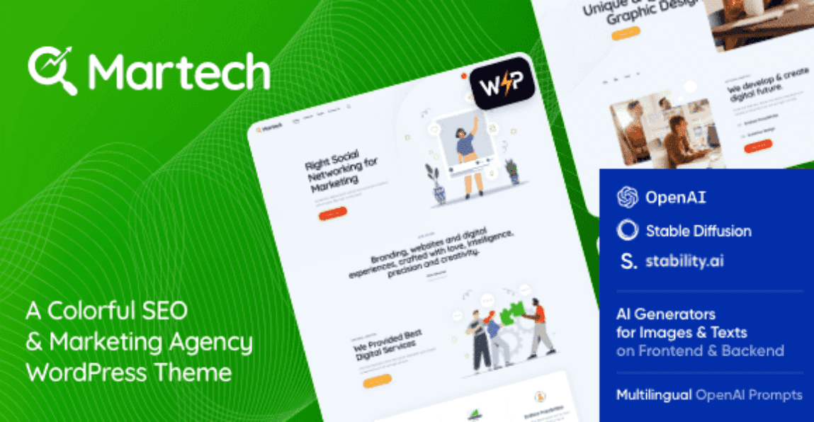 MarTech Theme WordPress