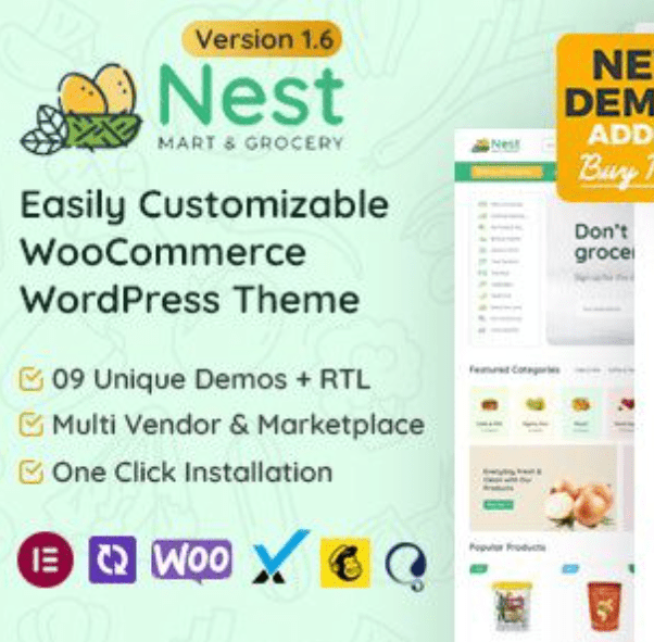 Nest Theme WordPress