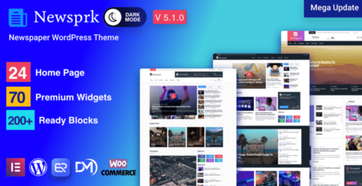 Newsprk Theme WordPress