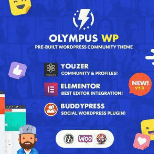 Olympus Theme WordPress