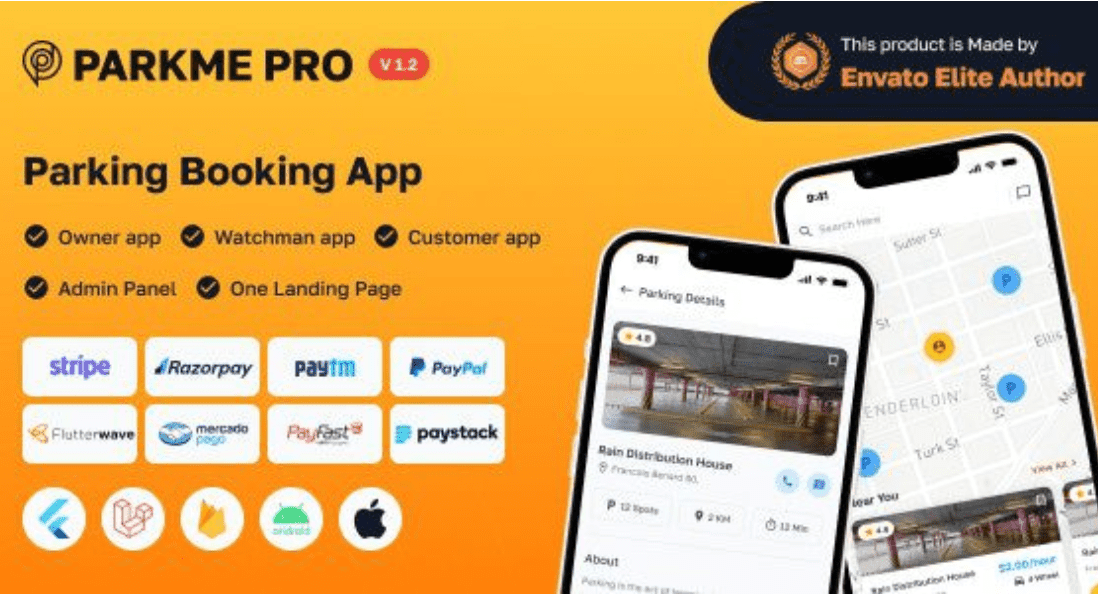 ParkMePRO App