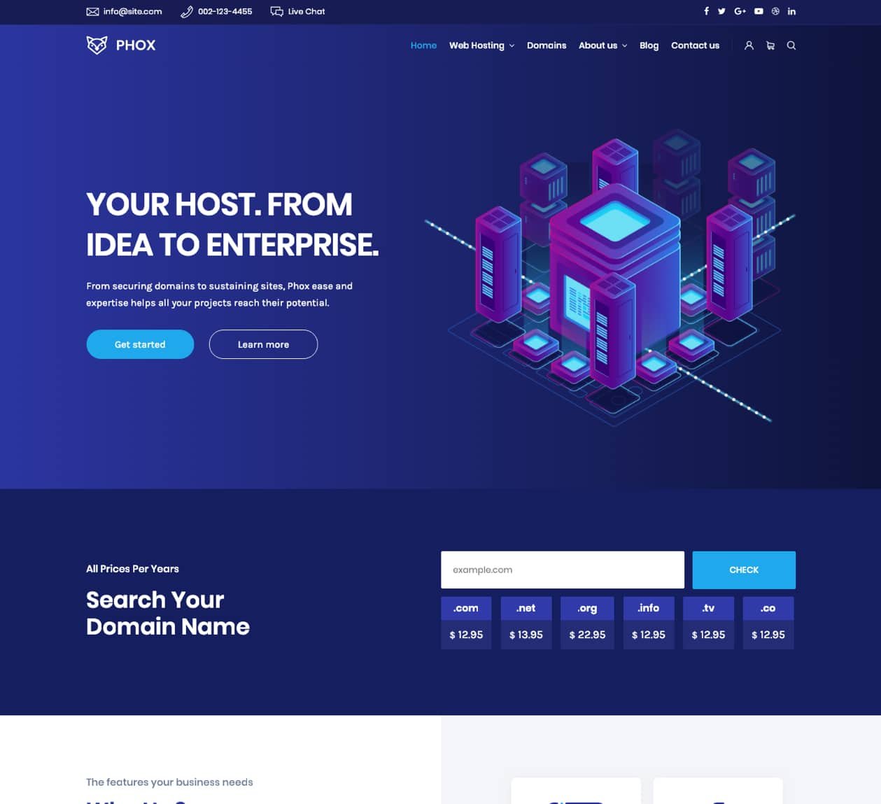 Phox Theme WordPress