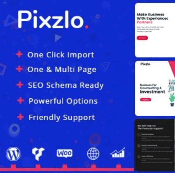 Pixzlo Theme WordPress