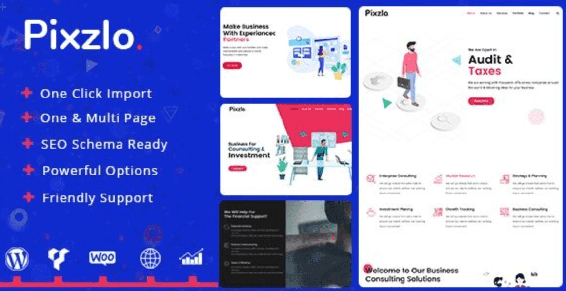 Pixzlo Theme WordPress