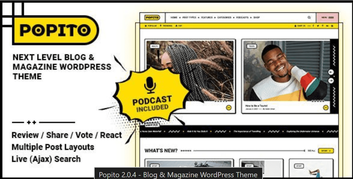 Popito Theme WordPress