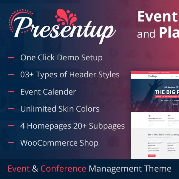 Presentup Theme WordPress