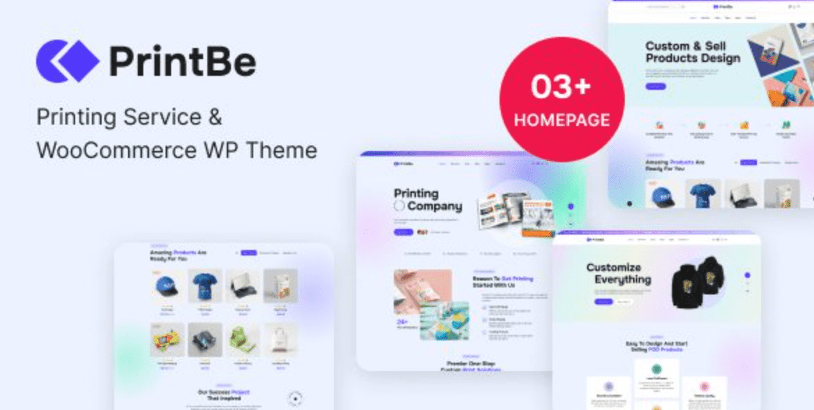 PrintBe Theme WordPress