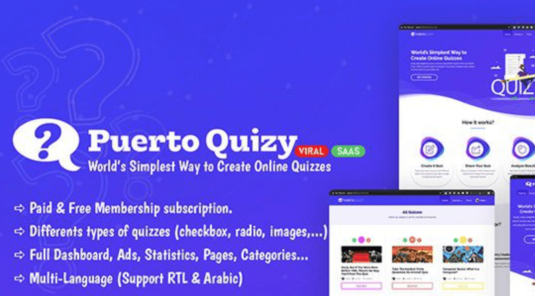 Puerto Quizy PHP Scripts logo