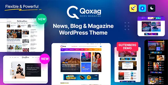 Qoxag Theme WordPress